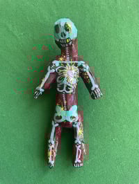 Beating Heart Skeleton Brooch
