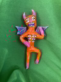 Many Eyes Devil Brooch