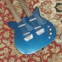 Image 1 of Danelectro 6|6 Baritone|Electric Double-Neck!