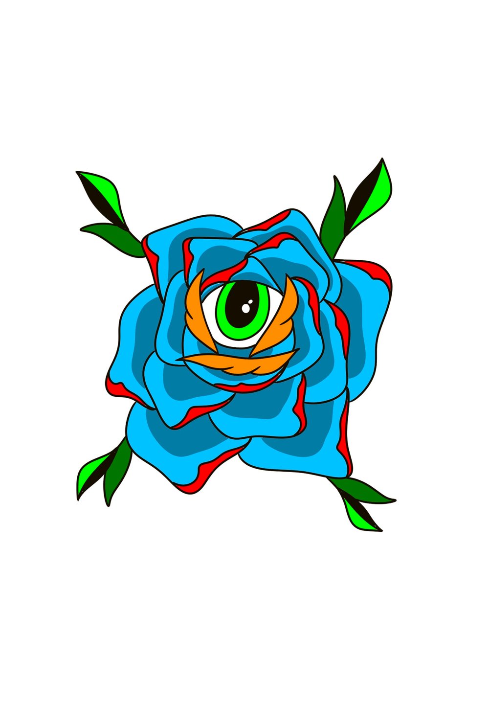 Bent co. 2k17 Eye Rose