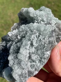 Image 5 of Green Fluorite With Sugar Quartz Specimen #1589 