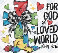 Autisim Cross John verse 