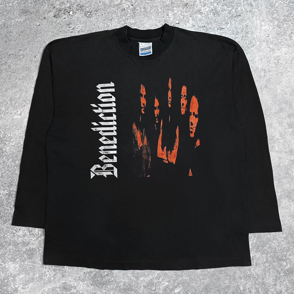 *Rare* Benediction 1990’s ‘World Tour’ Longsleeve Shirt