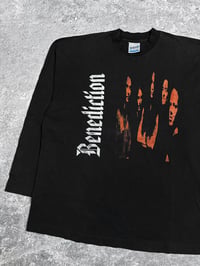 Image 4 of *Rare* Benediction 1990’s ‘World Tour’ Longsleeve Shirt