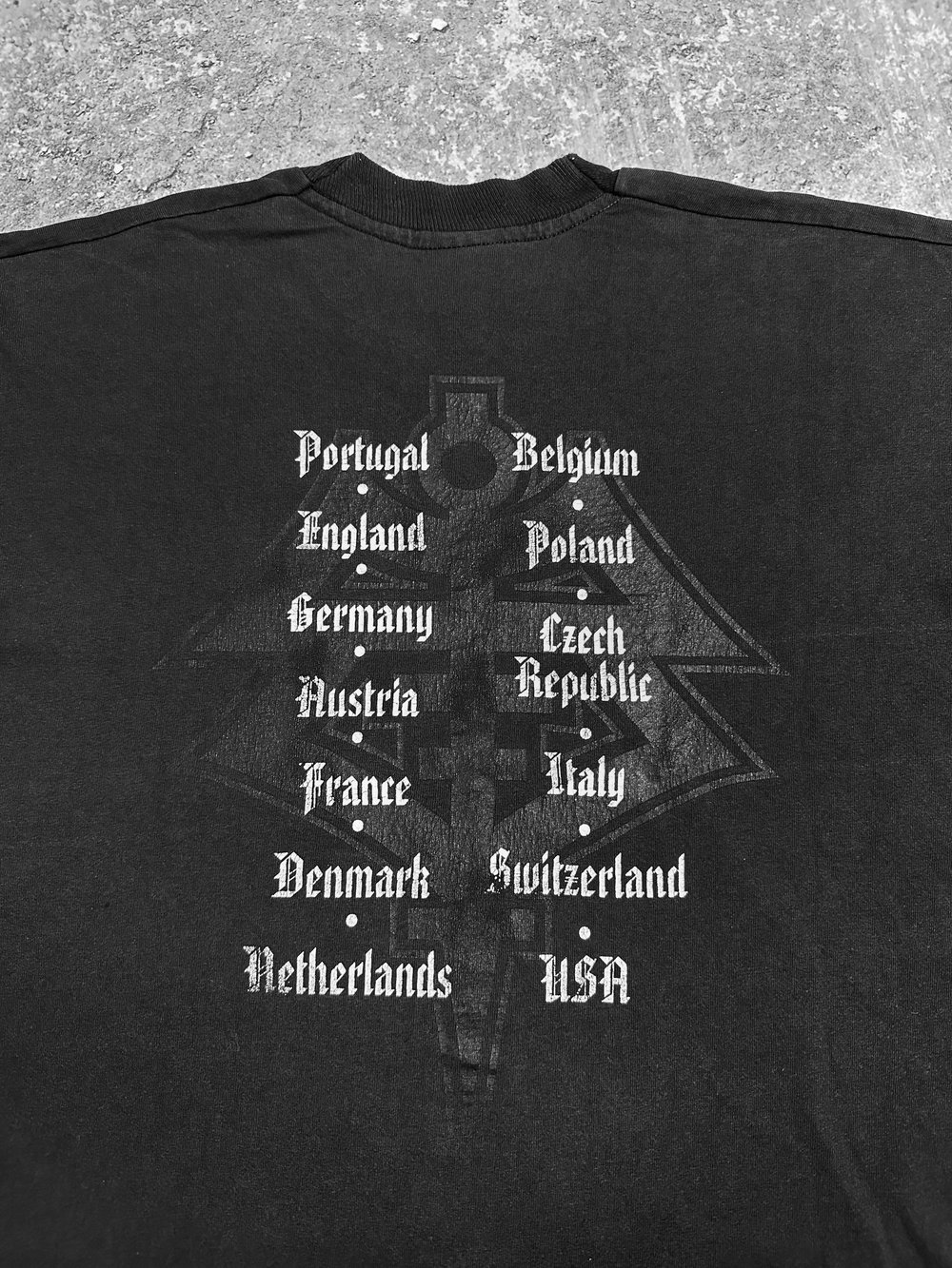 *Rare* Benediction 1990’s ‘World Tour’ Longsleeve Shirt