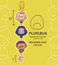 PRE ORDER Pluribus Linked Keychain
