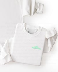 Image 1 of Faith Over Fear Lovely Beginnings Ahead W/ Pocket print Sweatshirt