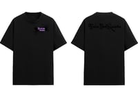 Black Relaxed Fit Tee Design 2