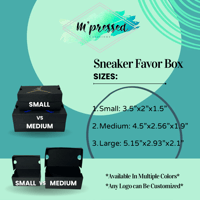 Image 5 of Custom Sneaker Favor Boxes
