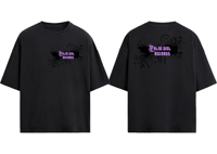 Black Oversized Shirt Logo Design 1