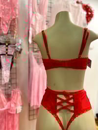 Image 2 of Red Bra & Panty Set