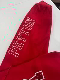 Image 4 of Cheer embroidered glitter sweatshirt 