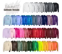 Image 9 of Cheer embroidered glitter sweatshirt 