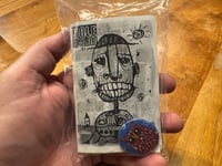 Image 1 of Tiny Free Verse Owls / 3-Piece Micro Art Set & Zine Series, Vol. 2 / #11 of 65