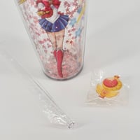 Image 2 of Sailor Moon x MMT Acrylic Tumbler with Cutie Moon Rod Straw