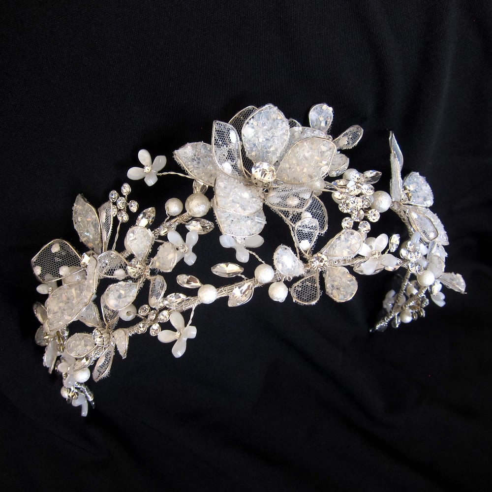 Image of Icy Blossoms tiara