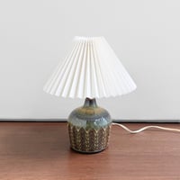 Image 1 of Søholm Blue-Green Stoneware Table Lamp