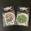Golden Tiki X Big Toe Sticker Pack 