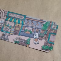 Image 6 of Traditional Bookmark--Swoopy Ghost in The Crystal Market