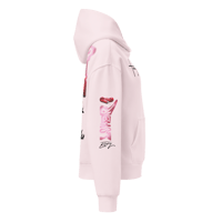 Image 16 of ‘TOUGH LOVER’ Pink Relaxed Graphic Hoodie(s)