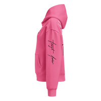 Image 19 of ‘TOUGH LOVER’ Pink Relaxed Graphic Hoodie(s)