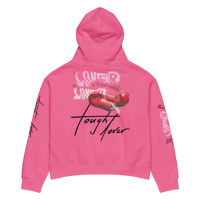 Image 22 of ‘TOUGH LOVER’ Pink Relaxed Graphic Hoodie(s)