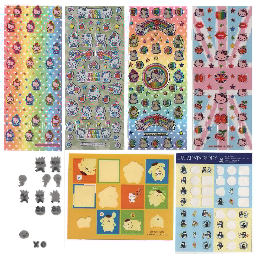sanrio sticker sheets