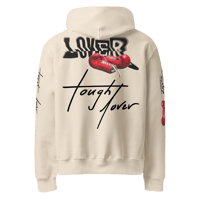 Image 1 of ‘ELIJAH’ | ‘TOUGH LOVER’ Oversized Heavyweight Graphic Hoodie(s)