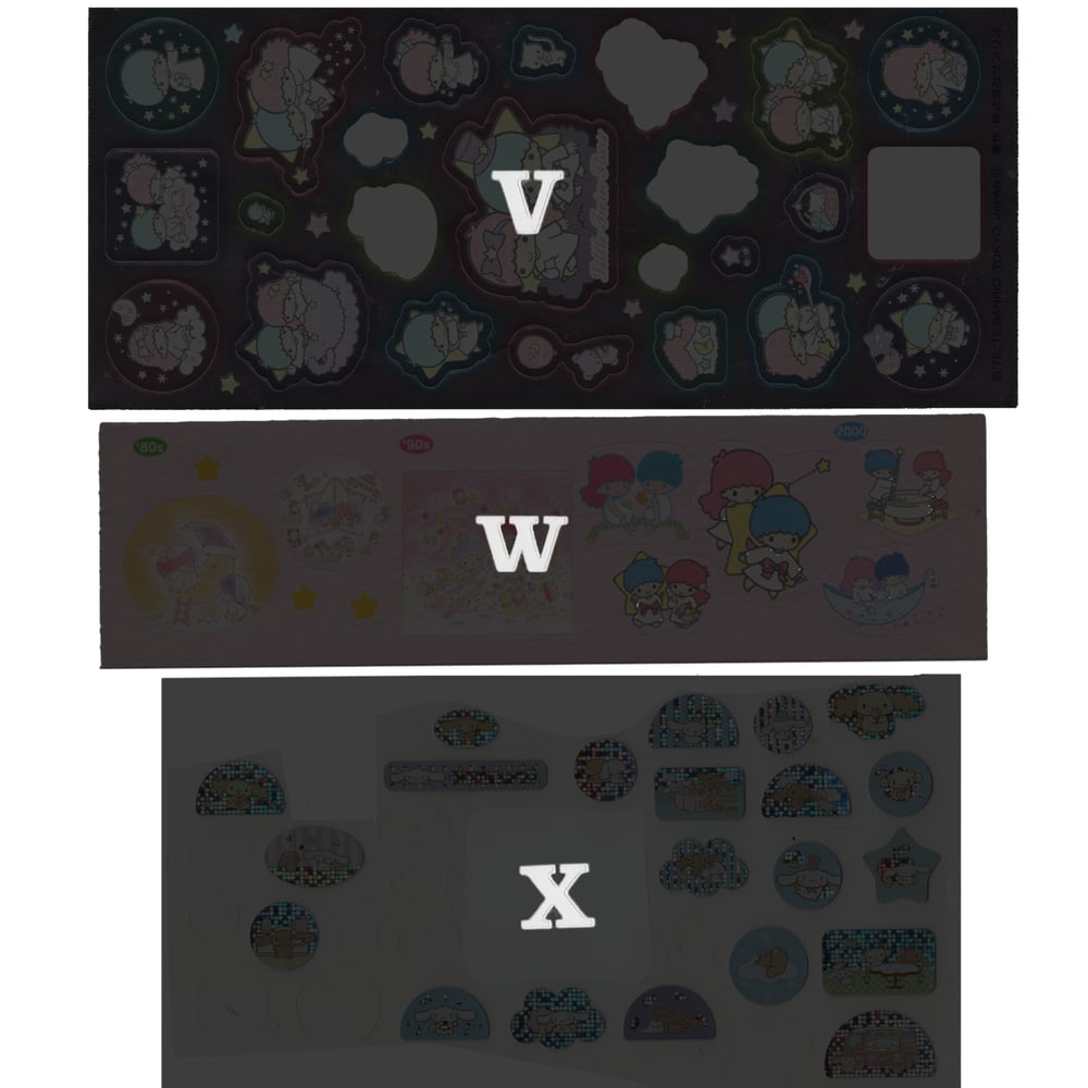 sanrio sticker sheets