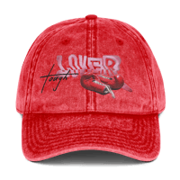 Image 4 of ‘TOUGH LOVER’ Embroidered Distressed Vintage Cap