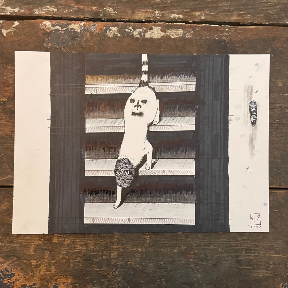 Junji Ito A4 (orginaali)