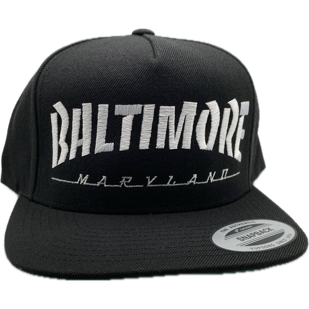 Image of Baltimore Skate Snapback (free shipping)