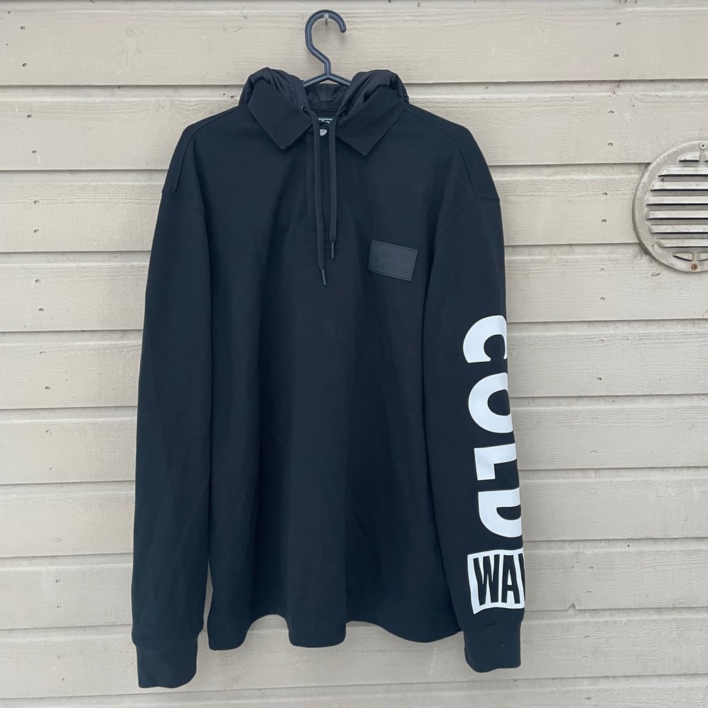 Polo Ralph Lauren Snow Beach Hooded Rugby Shirt