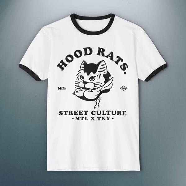 Image of 'Street Cat' Ringer Tee (Bird) | MTL x TKY