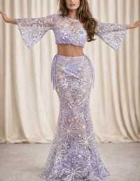 Image 2 of Lavender Sky Sequin Co-ord