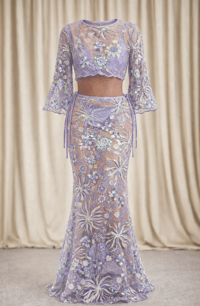 Image 4 of Lavender Sky Sequin Co-ord