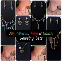 Image 1 of Air, Water, Fire & Earth Jewelry Sets