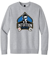 Premium Heather Gray Crewneck Sweatshirt 