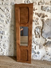 Image 7 of Miroir atypique en bois ancien - Objet décoration unique