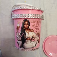 Image 7 of Little Pink Bucket With - Or- Without Bling