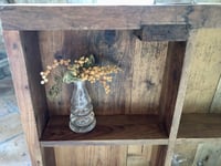 Image 7 of Etagère tiroir ancienne en bois - pièce unique 