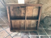 Image 14 of Etagère tiroir ancienne en bois - pièce unique 