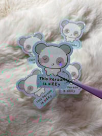 Image 1 of Silly Person Sticker 