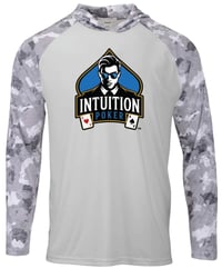 SPF Longsleeve Hooded Tee - Silver & Gray Camo