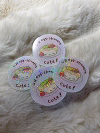 Image 3 of U r egg-stremely cute! Sticker