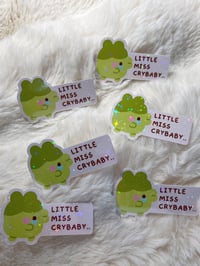 Image 2 of Little miss crybaby Sticker