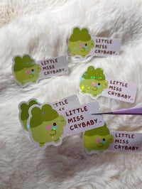 Image 1 of Little miss crybaby Sticker