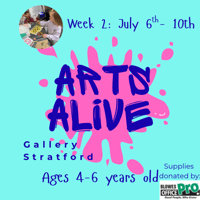 Arts Alive Ages 4 - 6; July 6 - 10