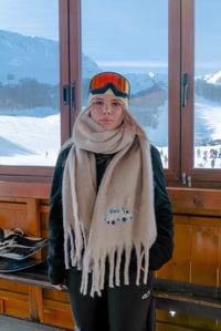 Image 3 of "Let It Snow” Scarf ❄ – Off White