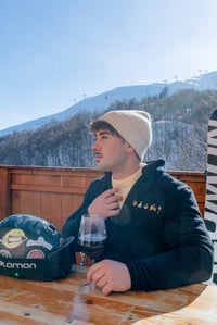 Image 9 of Logo beanie - Off White